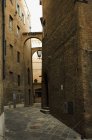 Rua de Siena durante o dia — Fotografia de Stock