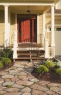 Residential Home And Patio Stones — Stock Photo