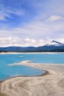 Abraham Lake From Windy Point — Stock Photo