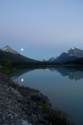 Lune, lac de la sauvagine — Photo de stock