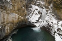Cachoeira, Johnston Canyon — Fotografia de Stock