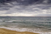 Storm Clouds Over Water — Stock Photo