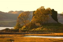 Landschaft im Herbst, Argyll und — Stockfoto