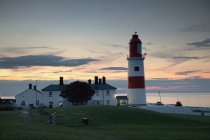 Lighthouse; Whitburn, Tyne And Wear — Stock Photo