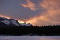 Herbert Lake, Banff National Park — Stock Photo