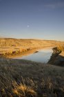 Red Deer River In morning — Stock Photo