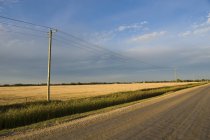 Country Road, Canada — Stock Photo