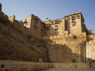 Jaisalmer fort tagsüber; jaisalmer, rajasthan, indien — Stockfoto
