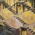 Close up view of Stepwell; Jaipur, Rajasthan, India — Stock Photo