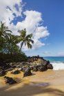 Makena Cove, chiamata anche Secret Beach; Makena, Maui, Hawaii, Stati Uniti d'America — Foto stock
