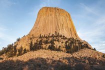 Devils Tower National Monument; Wyoming, United States of America — Stock Photo