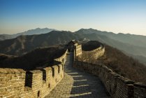 The Great Wall of China; Mutianyu, Huairou County, China — Stock Photo