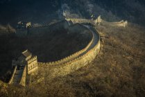 A Grande Muralha da China; Mutianyu, Condado de Huairou, China — Fotografia de Stock