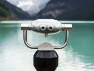 Binocular at Lake Louise, Banff National Park; Alberta, Canada — стокове фото