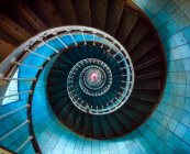 Top view of staircase at Point De La Coubre Lighthouse Near Roy, France — Stock Photo