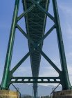 Lions Gate Bridge, Stanley Park, Vancouver, Columbia Britannica, Canada — Foto stock