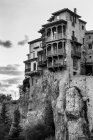 Maisons suspendues de la Cuence ; Cuenca, Espagne — Photo de stock
