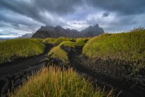 Majestueux paysage rocheux de la péninsule de Snaefellsness; Islande — Photo de stock