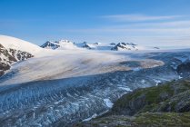 Живописный вид на величественный ландшафт Национального парка Кенай-фьорды, Аляска, США — стоковое фото