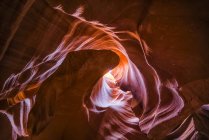 Scenic view of beautiful and famous Upper Antelope Canyon, Arizona, United States of America — Stock Photo