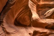 Malerischer Blick auf den majestätischen Slot-Canyon, bekannt als Klapperschlangen-Canyon; page, arizona, vereinigte Staaten von Amerika — Stockfoto