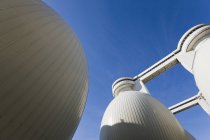 Digester tanks in a water treatment plant — Stock Photo