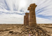 Scenic view of Akhenaten Temple; Sesibi, Northern State, Sudan — Stock Photo
