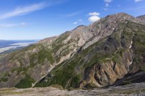 Vista panoramica delle montagne a Alaska Range; Alaska, Stati Uniti d'America — Foto stock