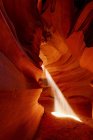 Scenic view of Upper Antelope Canyon; Page, Arizona, United States of America — Stock Photo