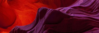 Живописный вид Аппер Антилопы Каньон; Пейдж, Аризона, Соединенные Штаты Америки — стоковое фото