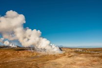 Gunnuhver heiße Quelle, Halbinsel Reykjanes; Island — Stockfoto