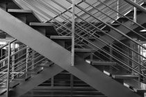 Zwei Treppen nebeneinander; Luzern, Luzern, Schweiz — Stockfoto