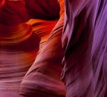 Мальовничий вигляд каньйону Верхня Антілопа; сторінка, Арізона, Сполучені Штати Америки. — стокове фото
