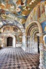 Scenic view of frescoes, St Johns Forerunners Parish; Athens, Greece — Stock Photo