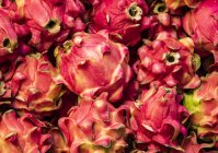 Dragonfruits for sale at Tomohon Market; Tomohon, North Sulawesi, Indonesia — Stock Photo