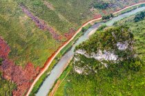 Song Mien Fluss; Provinz Ha Giang, Vietnam — Stockfoto