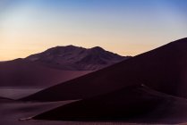 View from Dune 45, Sossusvlei, Namib Desert; Namibia — Stock Photo