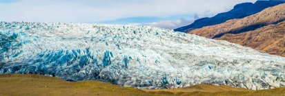 Hoffellsjokull-Gletscher, Vatnajokull-Nationalpark; Hornafjordur, östliche Region, Island — Stockfoto