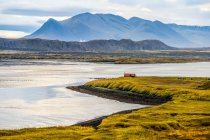 Linha costeira do Noroeste da Islândia, península de Vatnsnes; Hunaping vestra, região noroeste da Islândia — Fotografia de Stock
