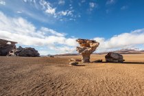 Formación rocosa del Árbol de Piedra; Departamento de Potosí, Bolivia - foto de stock