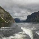 Norris Point Dans le parc national du Gros-Morne ; Terre-Neuve, Canada — Photo de stock