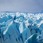 Grey Glacier, Torres Del Paine National Park; Torres Del Paine, Magallanes And Antartica Chilena Region, Chile — Stock Photo