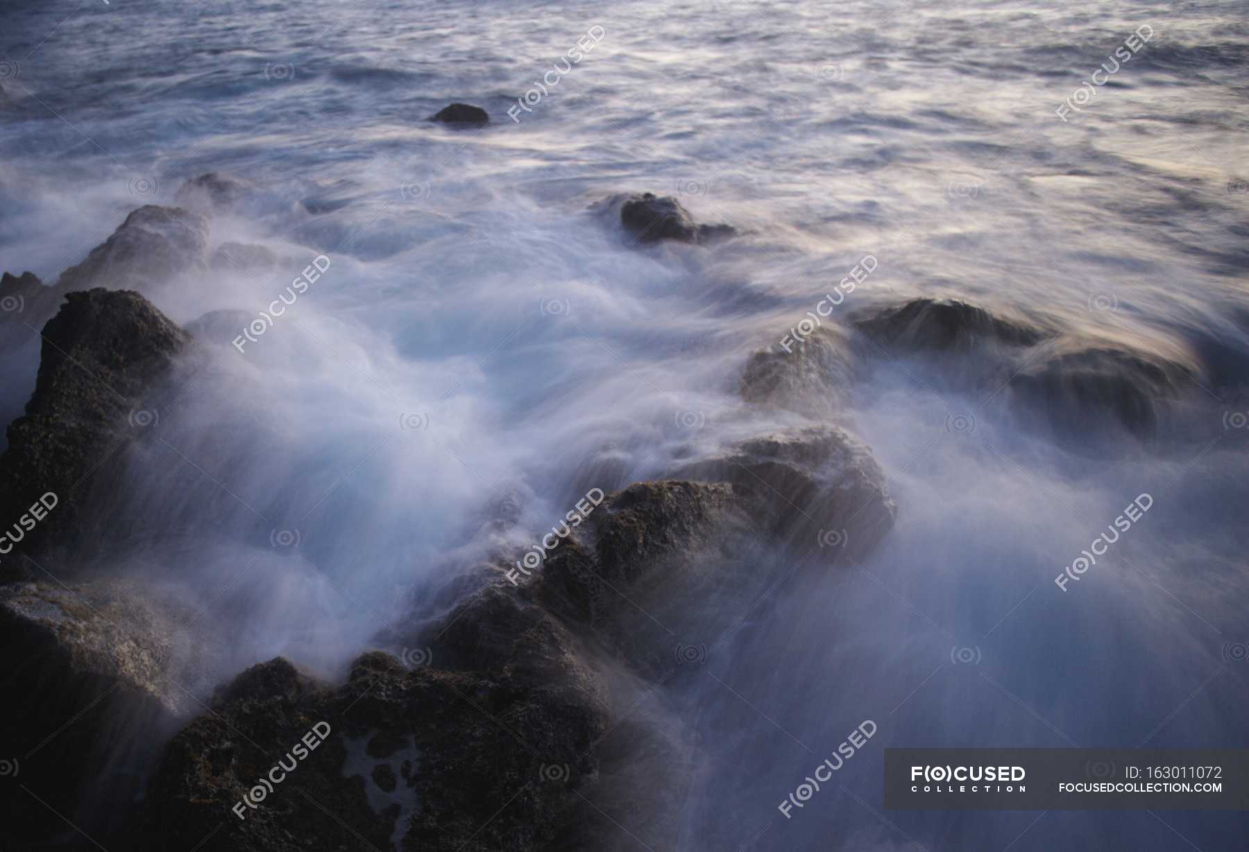 Time Delay Of Flowing Water — outpour, tumble - Stock Photo | #163011072