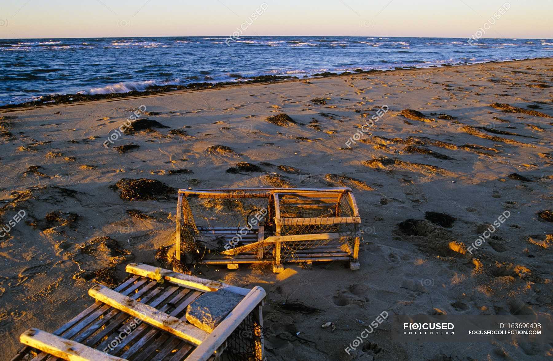 Abandoned Lobster Traps — andy, world - Stock Photo | #163690408