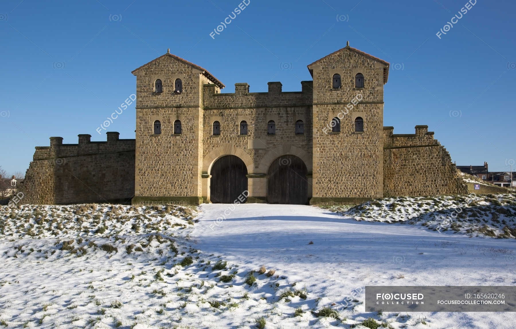 Arbeia roman fort - Stock Photos, Royalty Free Images | Focused