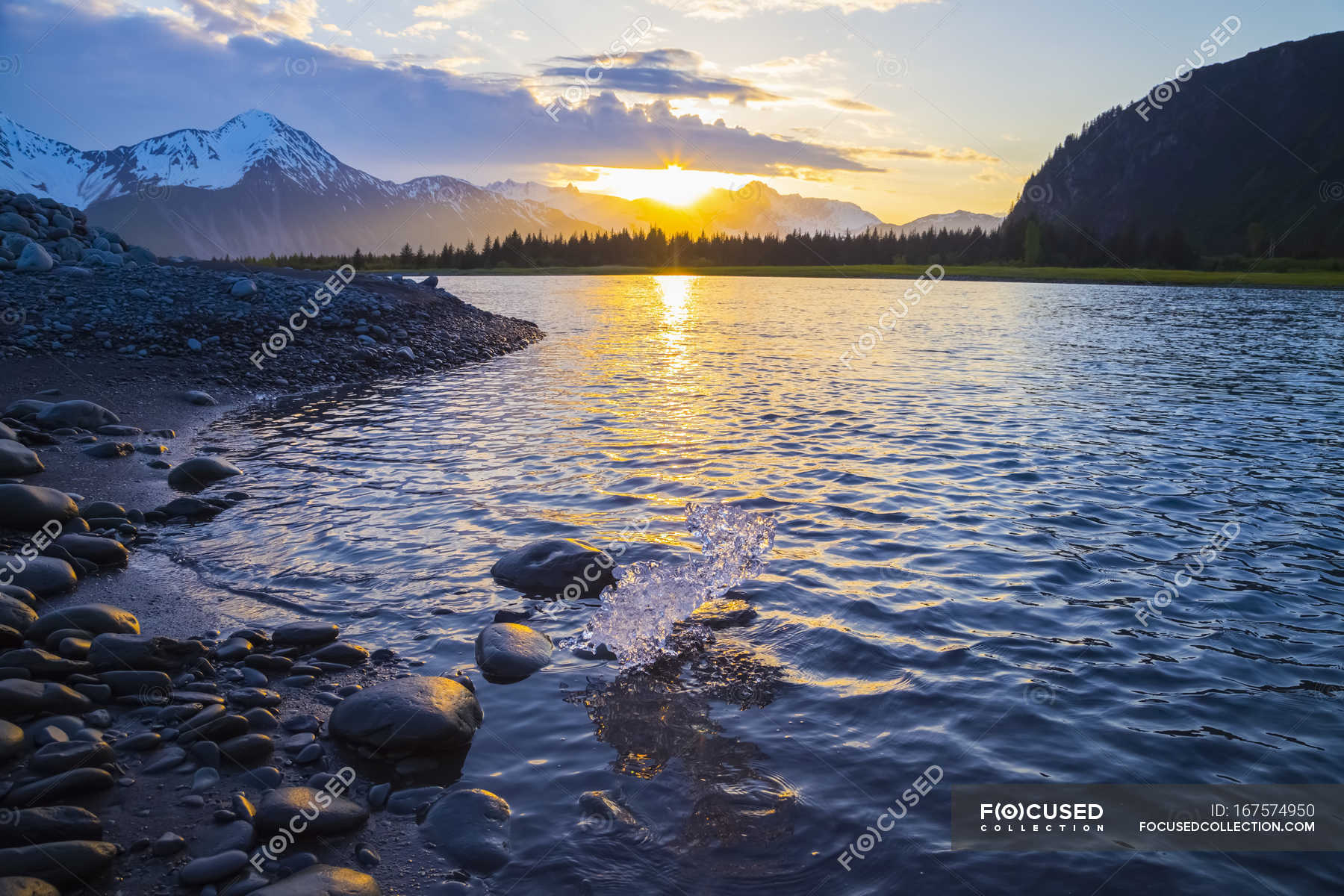 Bear Glacier Lagoon — remnant, american - Stock Photo | #167574950