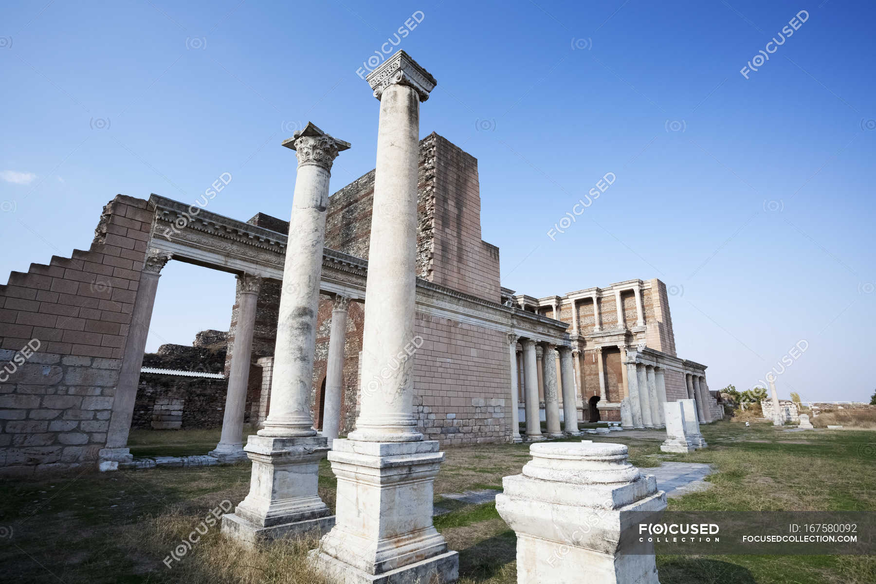 Synagogue of sardis Stock Photos, Royalty Free Images Focused