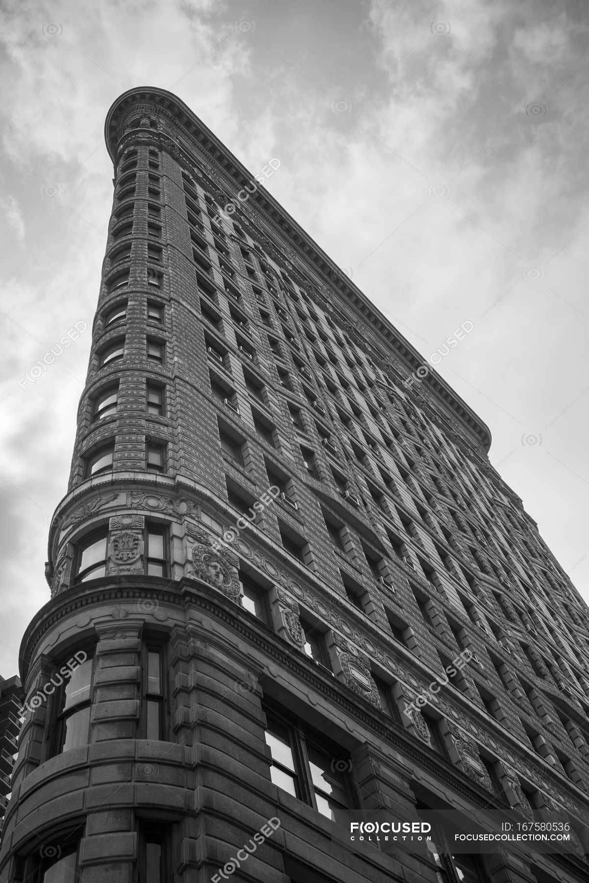 Flatiron building, New York City — tourist destination, from below ...