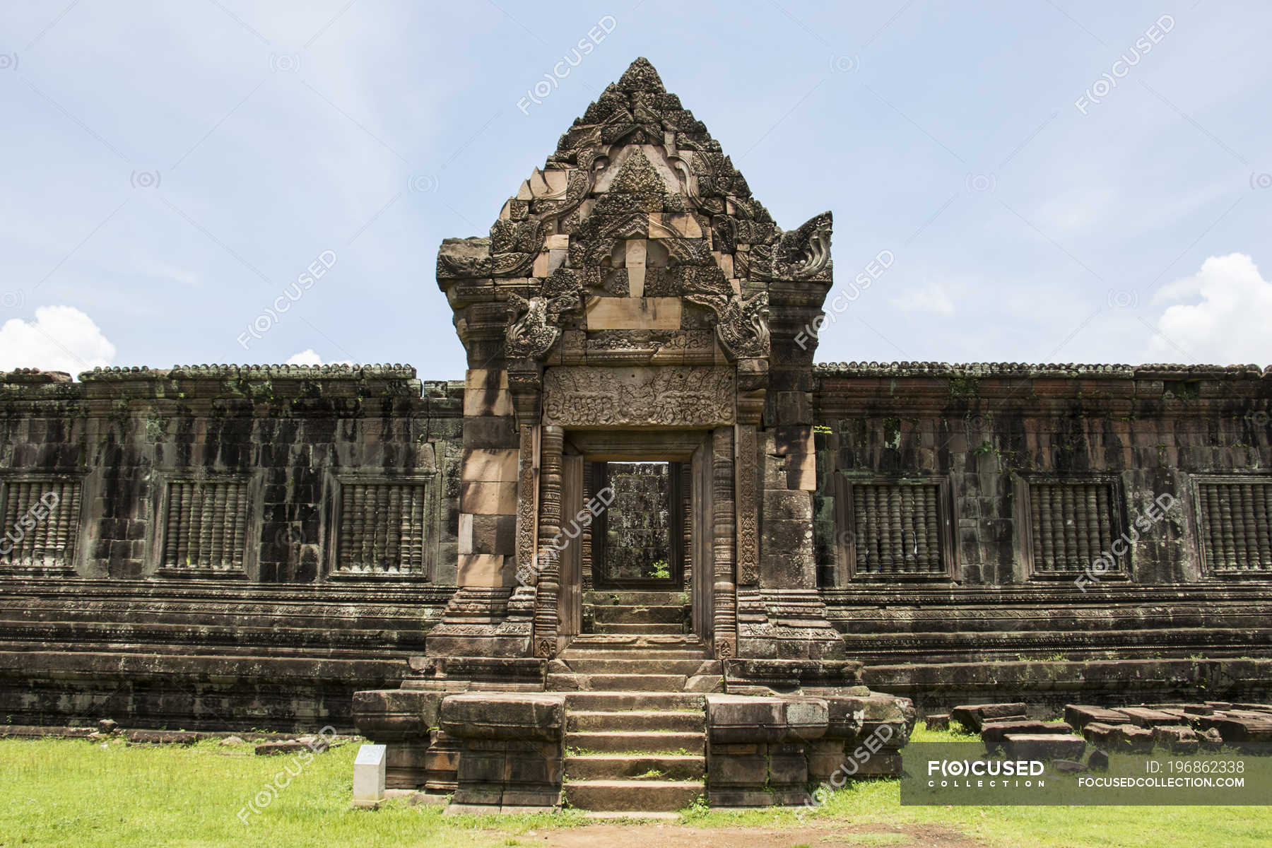 Northern Portico Of The South Quadrangle, Vat Phou Temple Complex 