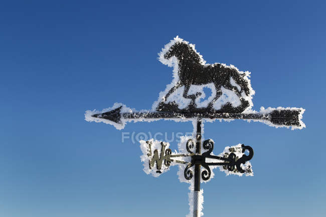 Frostwetter-Lieferwagen — Stockfoto